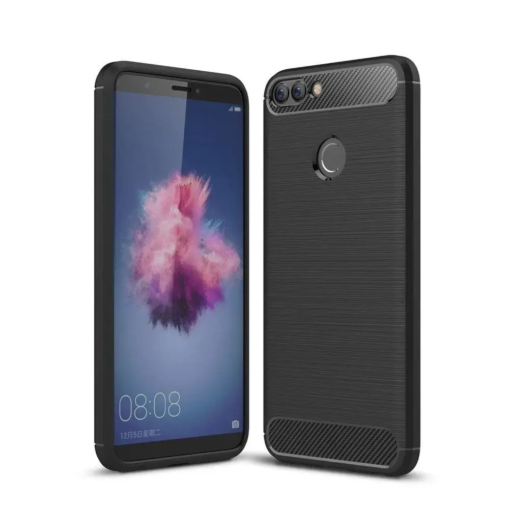 Case for Huawei P Smart Carbon black