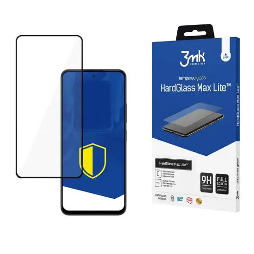 3mk HardGlass Max Lite tempered glass for phone Poco M6 Pro 5G