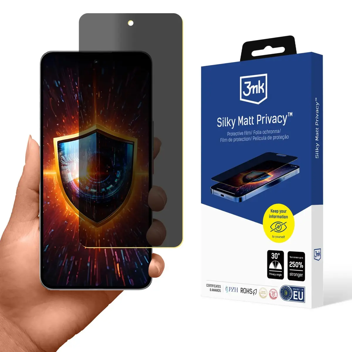 Nubia Neo 3 - 3mk Silky Matt Privacy