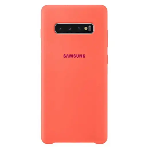 EF-PG975THE Samsung Silicone Cover for G975 Galaxy S10 Plus Berry (Damaged Blister)