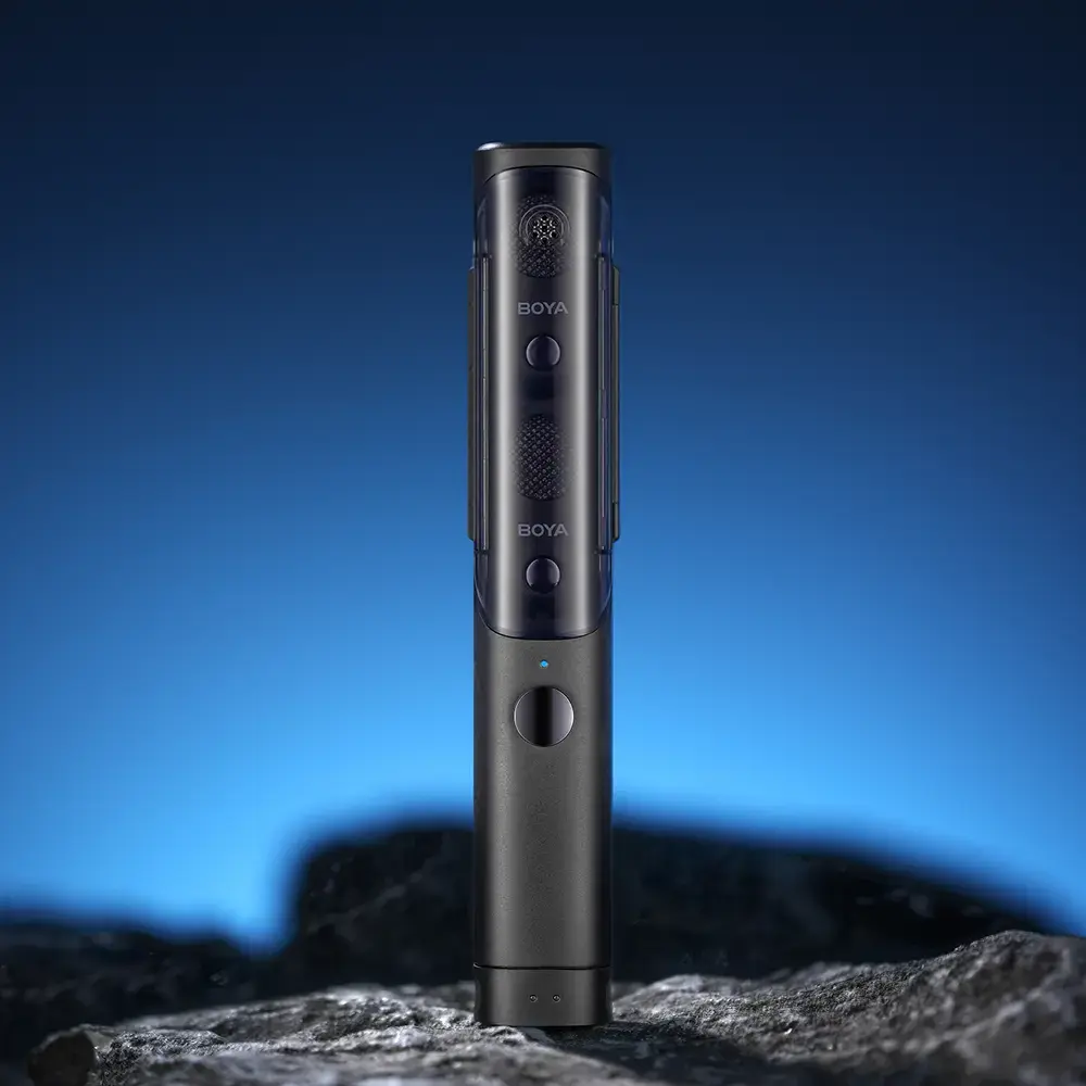 Mikrofon BOYA MAGIC-02 bezprzewodowy 2.4GHz USB-C - czarny