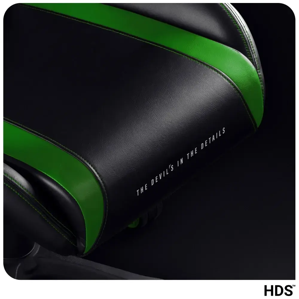 Gaming chair Diablo Chairs X-Horn 2.0 Normal Size black-green