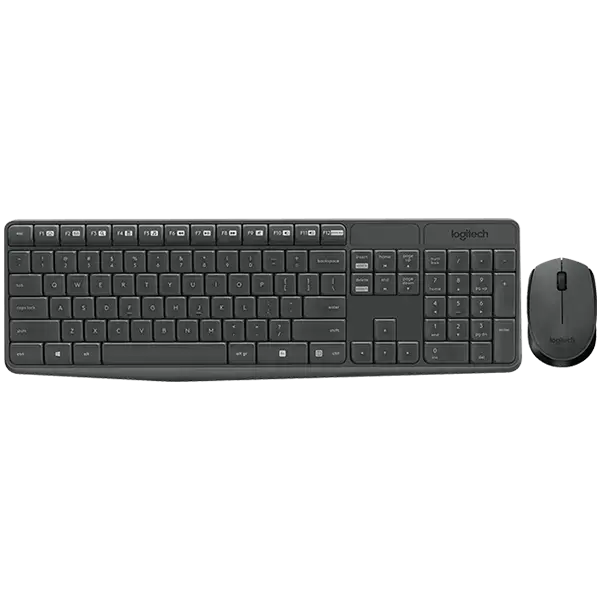 LOGITECH MK235 Wireless Combo - GREY - BGR
