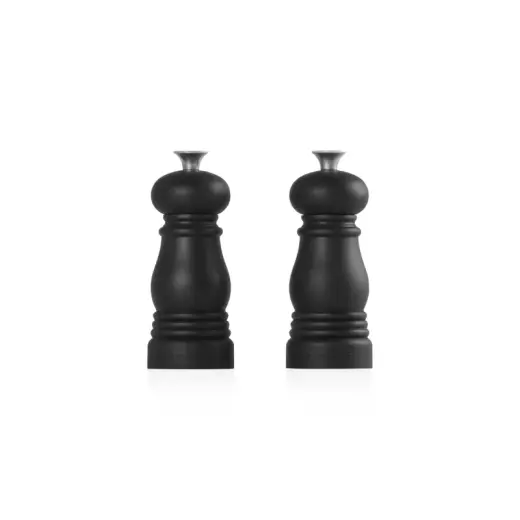 Le Creuset Salt and pepper grinder set 11cm mat black