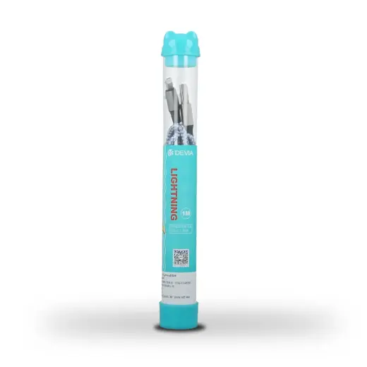 Devia Vogue datu pārraides un uzlādes vads | USB-A uz Lightning | 12W | 1m
