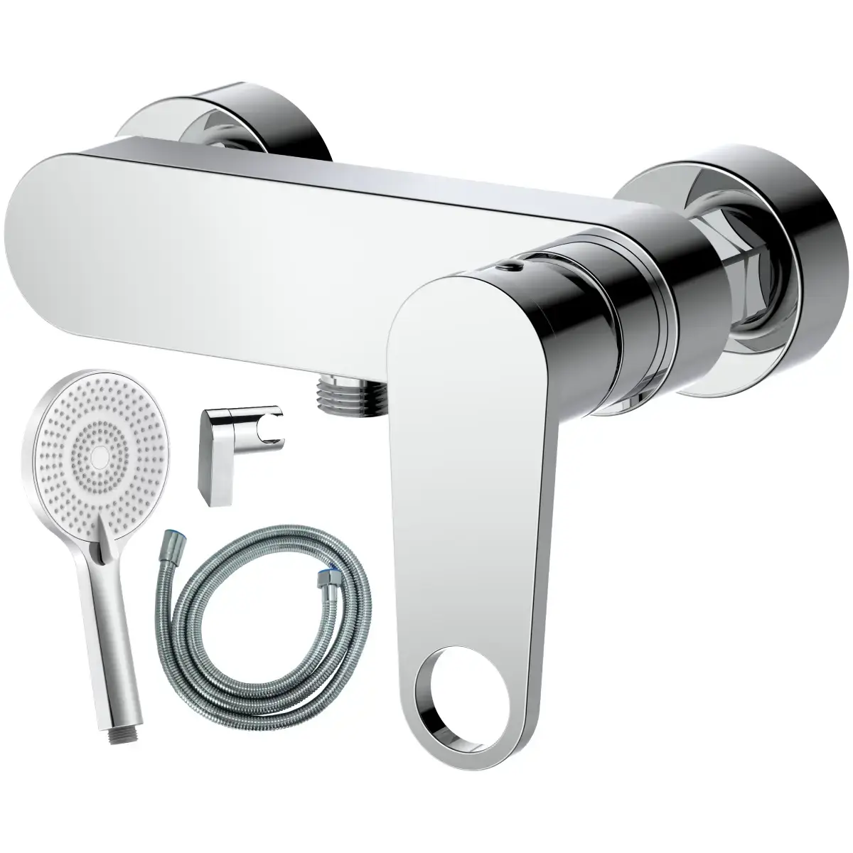 AB Shower mixer tap CHLOE, with shower set, chrome