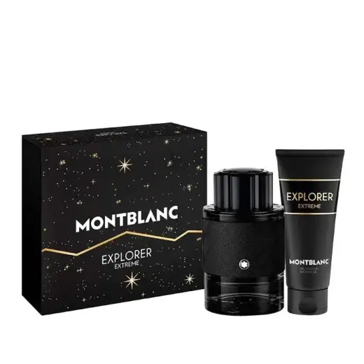 Montblanc Montblanc Explorer Extreme Gift Set: Parfum 60ml + Shower Gel 100ml - White