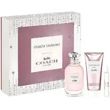 Coach Dreams Dárková sada EDP 90 ml, miniaturka EDP 7,5 ml a tělové mléko 100 ml
