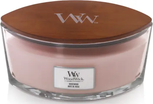WoodWick Rosewood scented candle with wooden wick 453,6 g