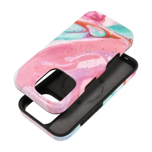 Forcell F-Protect Mirage telefoni ümbris MagSafe toega iPhone 16 Pro mitmevärviline
