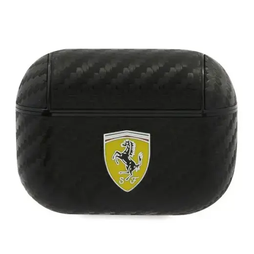 Ferrari Carbon PC|PU Case for Airpods Pro Black
