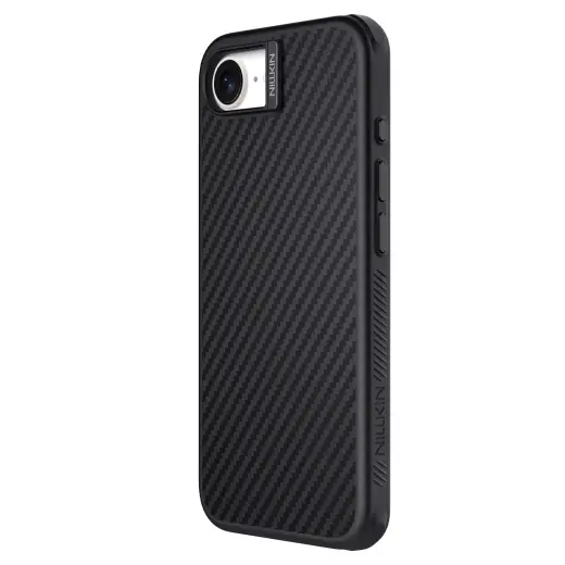 Nillkin Synthetic Fiber PRO чехол для телефона для iPhone 16 черный