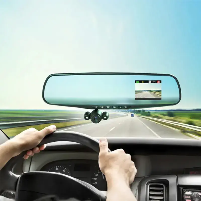 Car Dash Cam DVR-01 Mirror 4,0 inches + rear camera