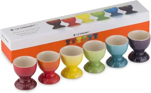 Le Creuset Olu turētāju komplekts 6 gab. akmens masas dažādas krāsas
