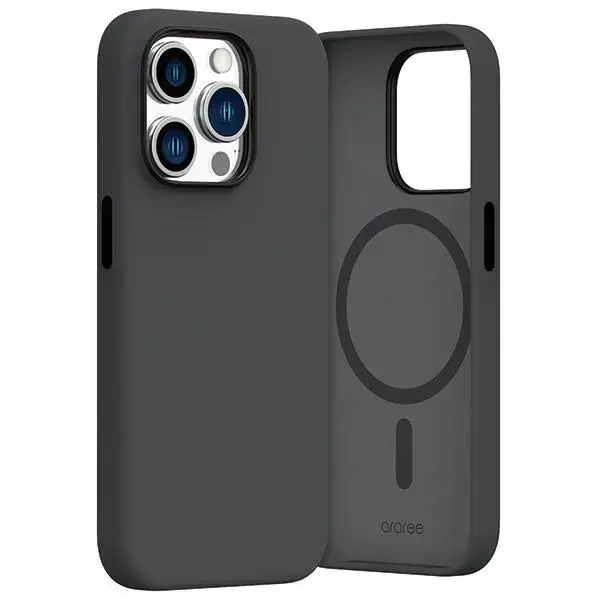 Araree etui Typoskin M iPhone 15 Pro 6.1" czarny|black AR20-01849A