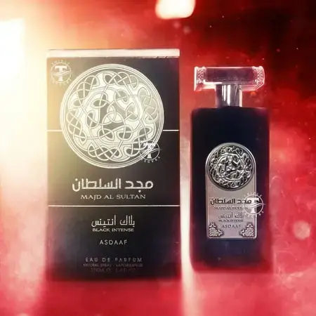 Asdaaf Majd Al Sultan Black Intense by Asdaaf EAU DE PARFUM SPRAY 3.4 OZ for MEN