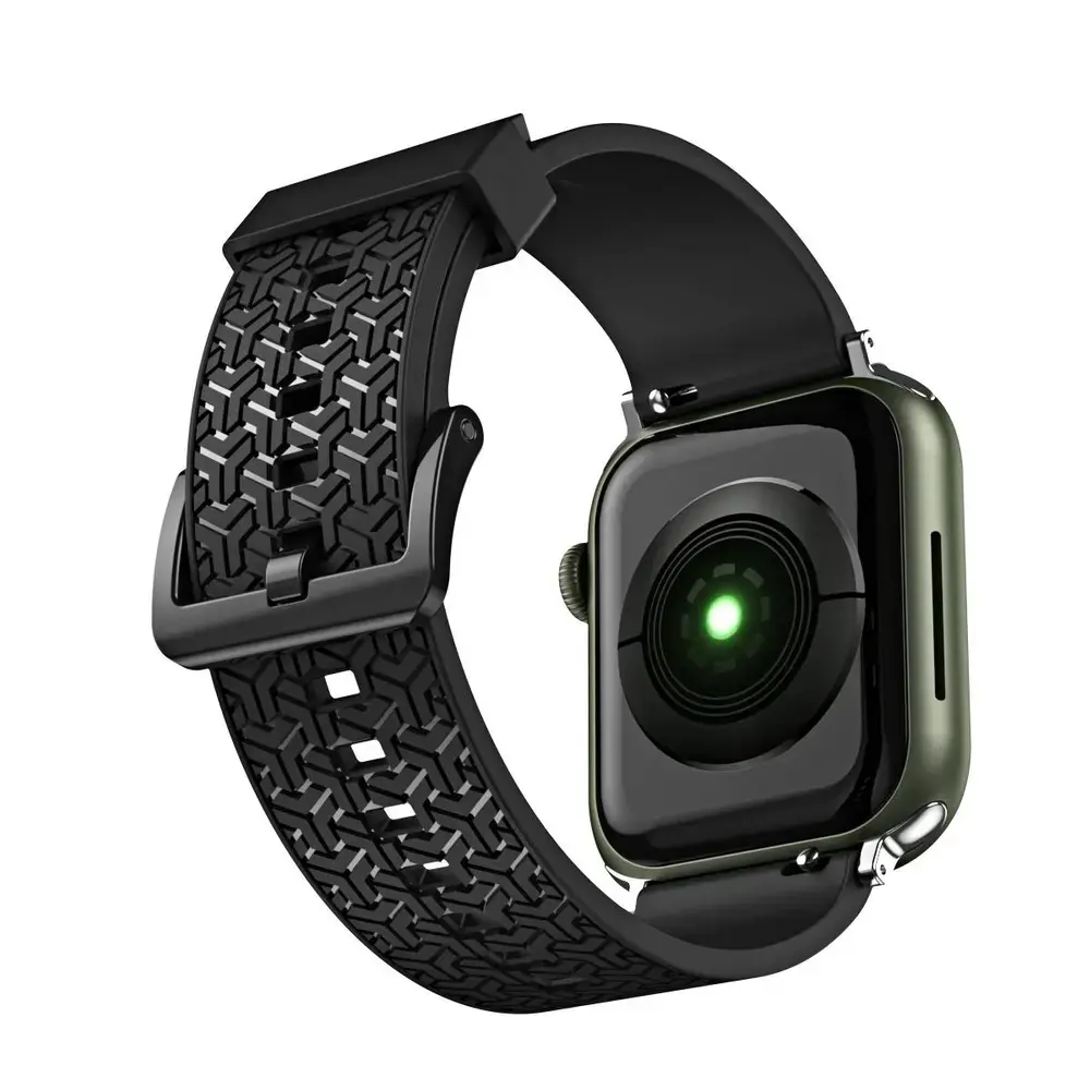Watch Strap Y viedpulksteņa siksniņa priekš Apple Watch (38/40/41 mm) | melna