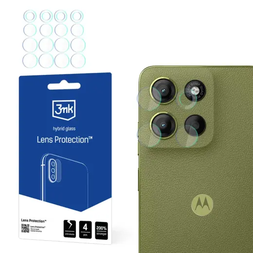 3mk Lens Protection Hybrid Camera Lens Glass for Motorola Moto G15 | G15 Power