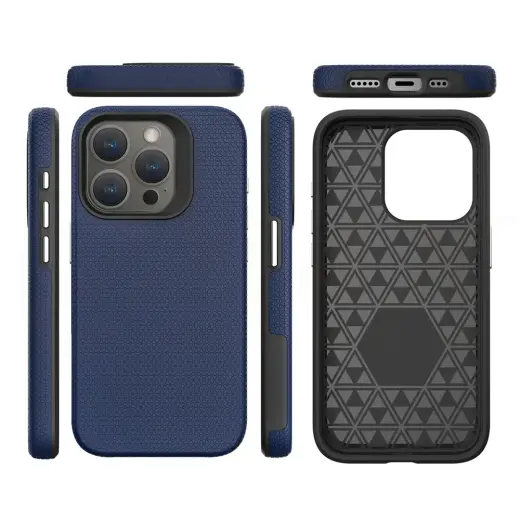 Vmax Triangle case for Samsung Galaxy S25 Plus navy blue Photo