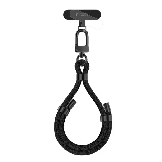 TECH-PROTECT C4S ROPE WRIST STRAP BLACK|BLACK