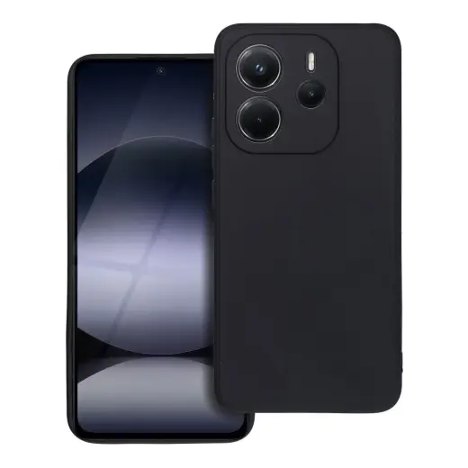 MATT case for XIAOMI Redmi Note 14 4G (GLOBAL - 164,84mm x 78,15mm x 8,16mm) black