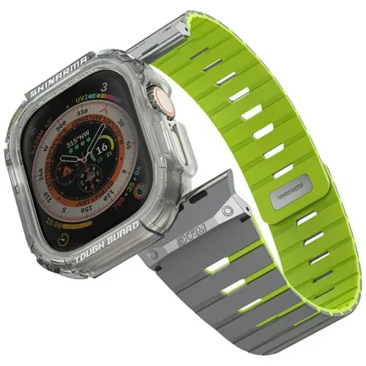Strap + etui Skinarma Gemini for Apple      Watch 49mm niteglow