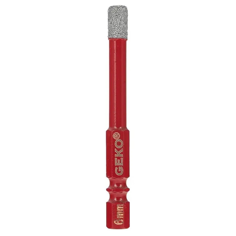 Kroņurbis dim.flīzēm Geko 1/4" d  6mm