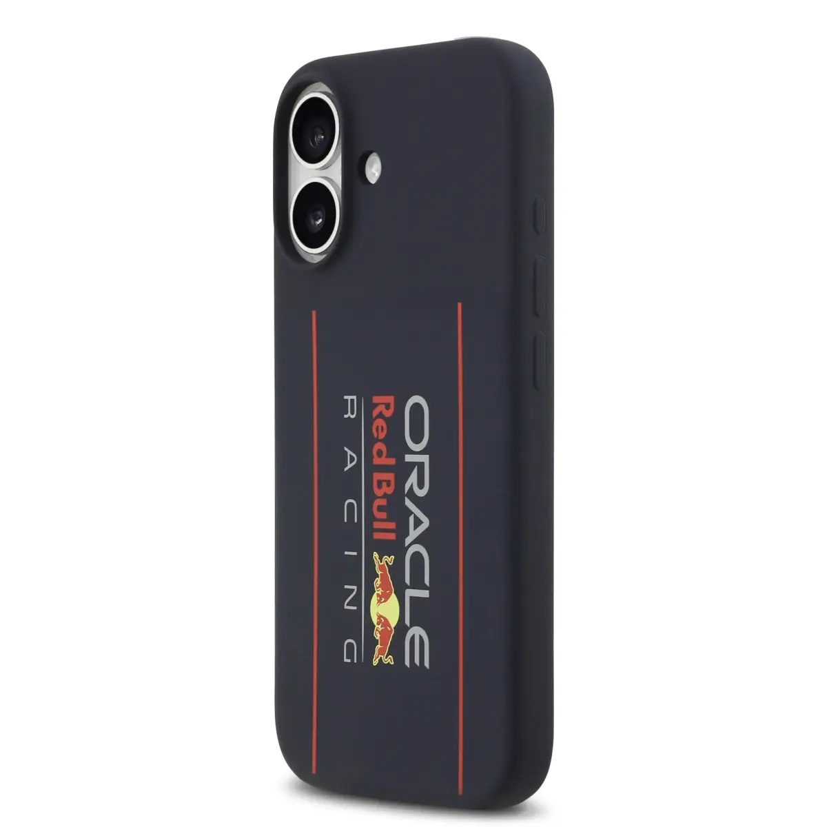 Red Bull Silicone Vertical Logo MagSafe Case for iPhone 17 Navy