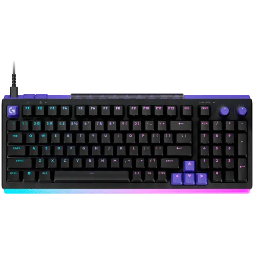 LOGITECH G512 X 98 Wired Gaming Keyboard - BLACK - US INT'L - USB - EMEA28i - 935 - LINEAR