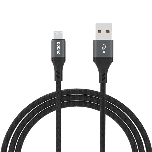 Dudao L3SM data transfer and charging cable | USB-A to Micro USB | 15W | 1.2m | black