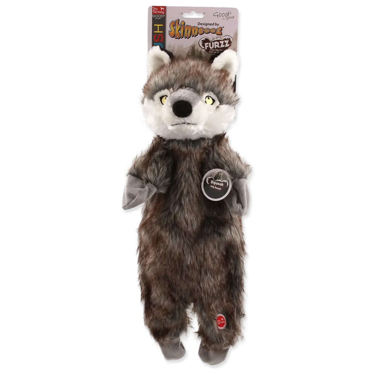 Placek Dog Fantasy Skinneeez plush wolf 50 cm