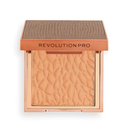 Revolution Pro, Bahaia Sculpting Bronzer, Cocoa, Moisturizing, Bronzer Compact Powder, Fair, 8 g