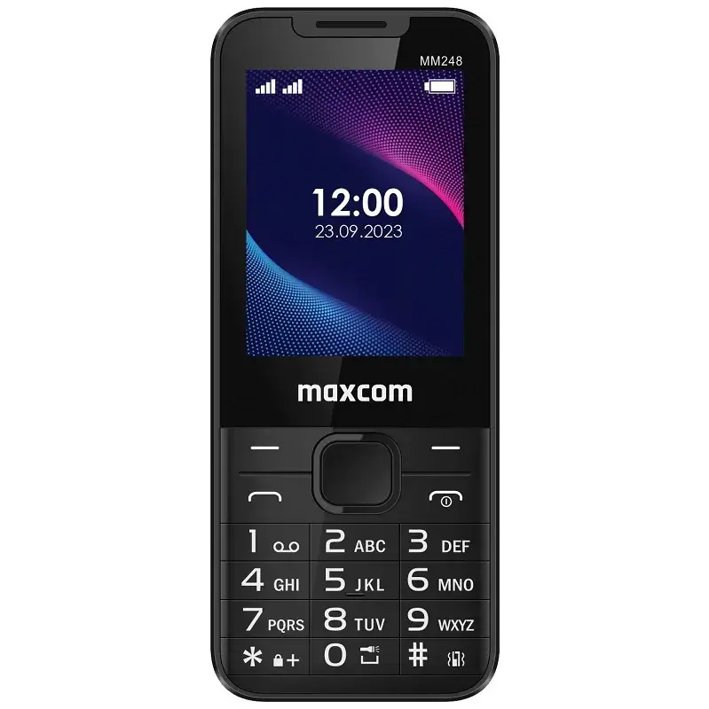 Mobile Phone GSM MAXCOM MM 248L BLACK