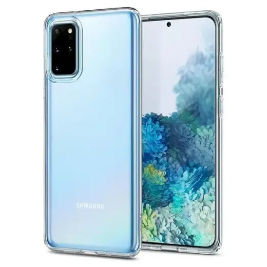 Spigen Liquid Crystal Silicone Case For Samsung G985 Galaxy S20 Plus Transparent