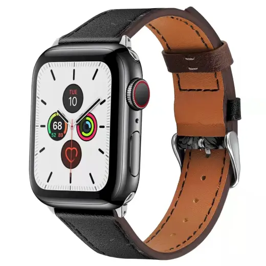 Fusion leather band for Apple Watch  42 | 44mm black