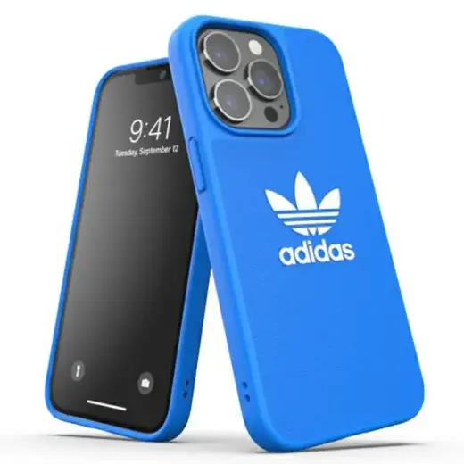 Adidas OR Moulded Case BASIC iPhone 13 Pro | 13 6,1" niebieski|blue 47097