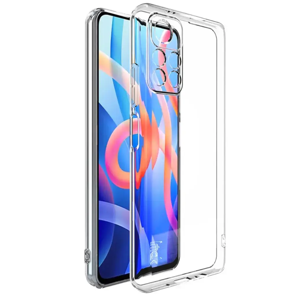 Fusion Ultra Back Case 1 mm Izturīgs Silikona Aizsargapvalks Xiaomi Redmi 10 5G | Poco M4 5G Caurspīdīgs