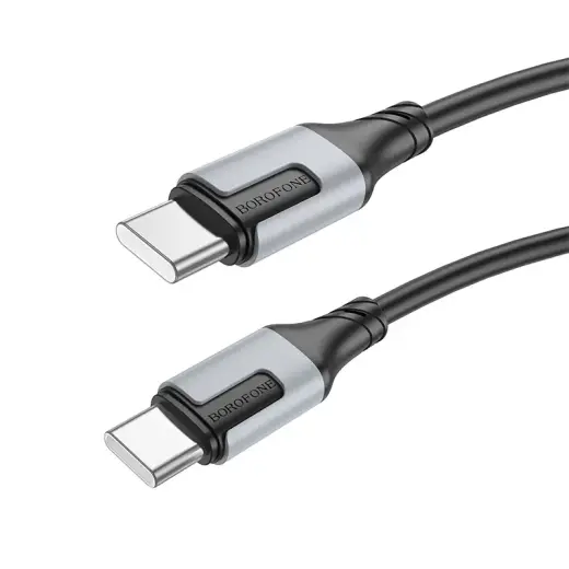 Borofone BX101 Creator провод для передачи данных и зарядки | USB-C на USB-C | 60W | 1m | черный