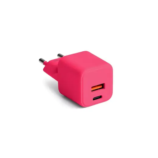 COLORUM CLS30-AC-02 travel charger | 30W | PD | USB-A, USB-C | xmagenta
