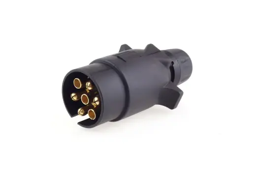Trailer plug 7 pin with nut