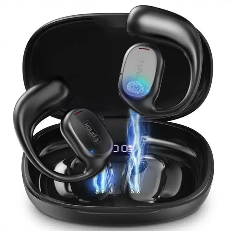 T-PHOX HEADPHONES TWS B66 BT BLACK