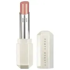 Fenty Beauty by Rihanna Slip Shine Sheer Shiny Lipstick - # 01 Quartz Candy (Clear With Pink Iridescence) 2.8g|0.098oz