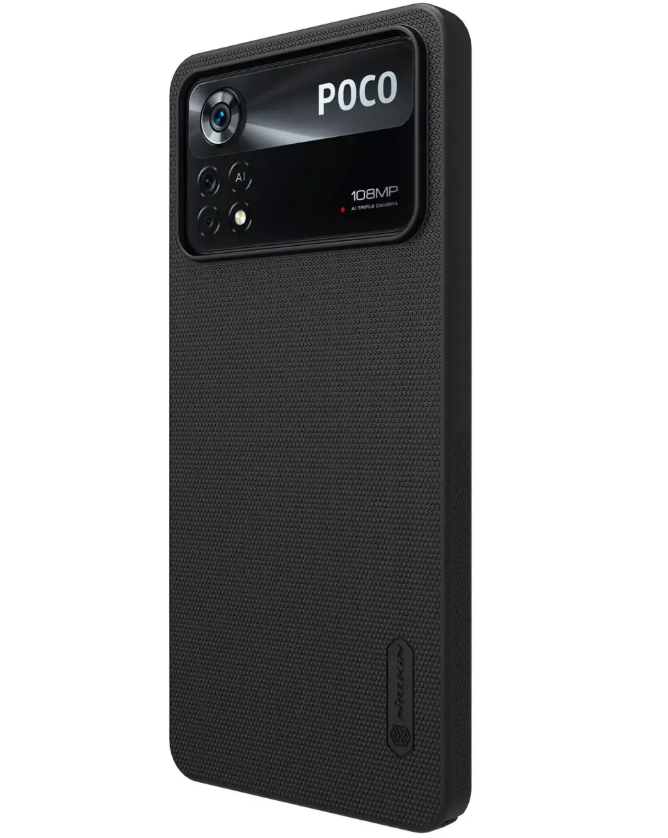 Nillkin Super Frosted Back Cover for Poco X4 Pro 5G Black