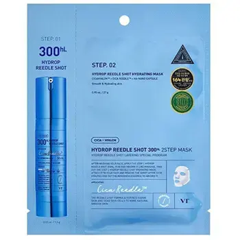 VT Cosmetics Hydrop Reedle Shot 300hl Sheet Mask 1.5g