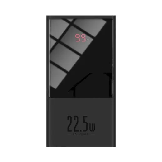 Baseus Super Mini PPMN-A01 power bank 10000 mAh | 20W | 12V | 3A black