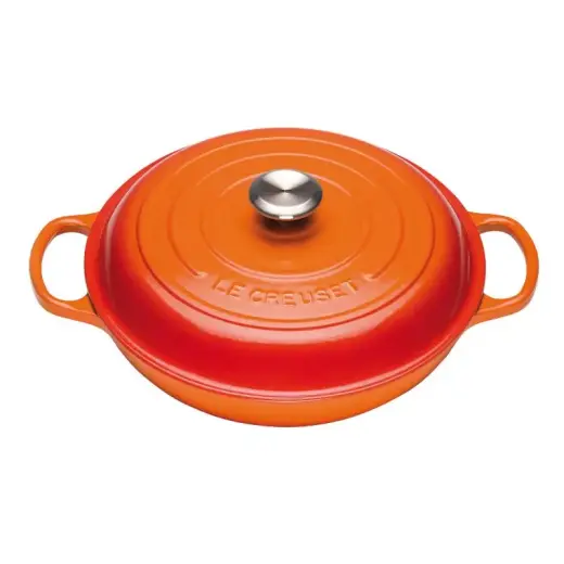 Le Creuset Gourmet Professional Pot round 30cm oven red (21180300902430)
