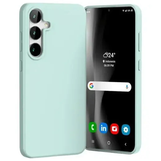 Mercury чехол для телефона Samsung Galaxy S24 FE мятный