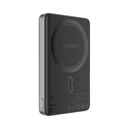 Acefast M12 external battery (powerbank) | 10000 mAh | 20W | USB-C, MagSafe | black