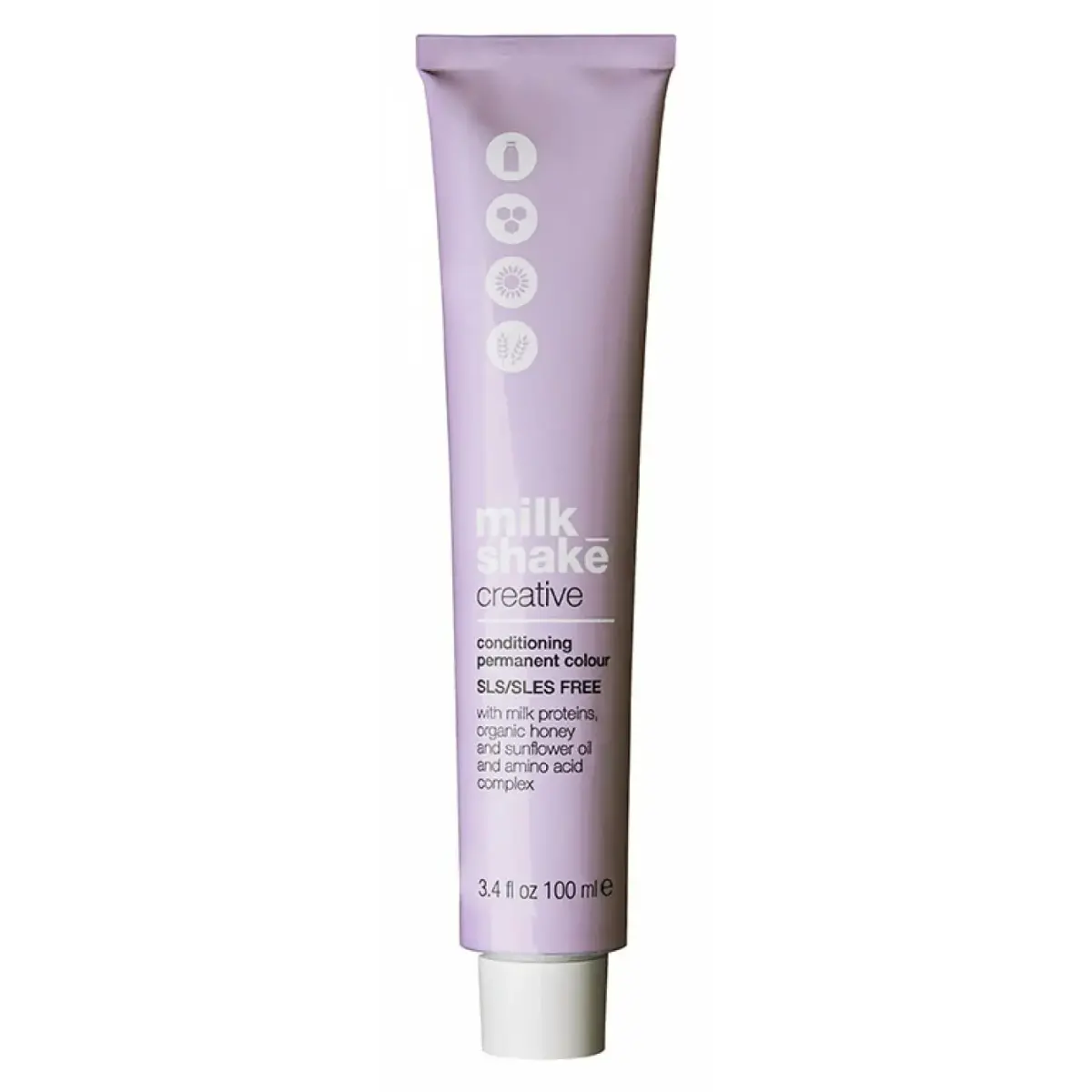 Milk Shake, Creative, SLS/SLES-Free, Permanent Hair Dye, 5.165AR Ash Red Light Brown, 100 ml