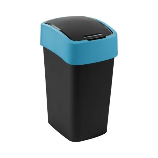 Atkritumu spainis Flip Bin 25L melns/zils